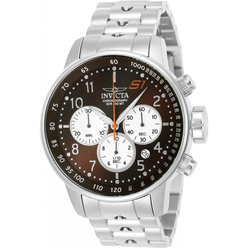 Invicta S1 Rally Chronograph Brown Dial Men`s Watch 23081