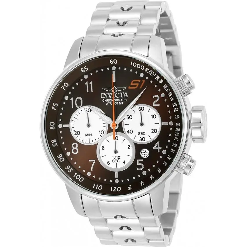 Invicta S1 Rally Chronograph Brown Dial Men`s Watch 23081