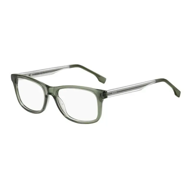 Hugo Boss Boss 1547 0B59 00 Transparent Olive Green 51mm Eyeglasses
