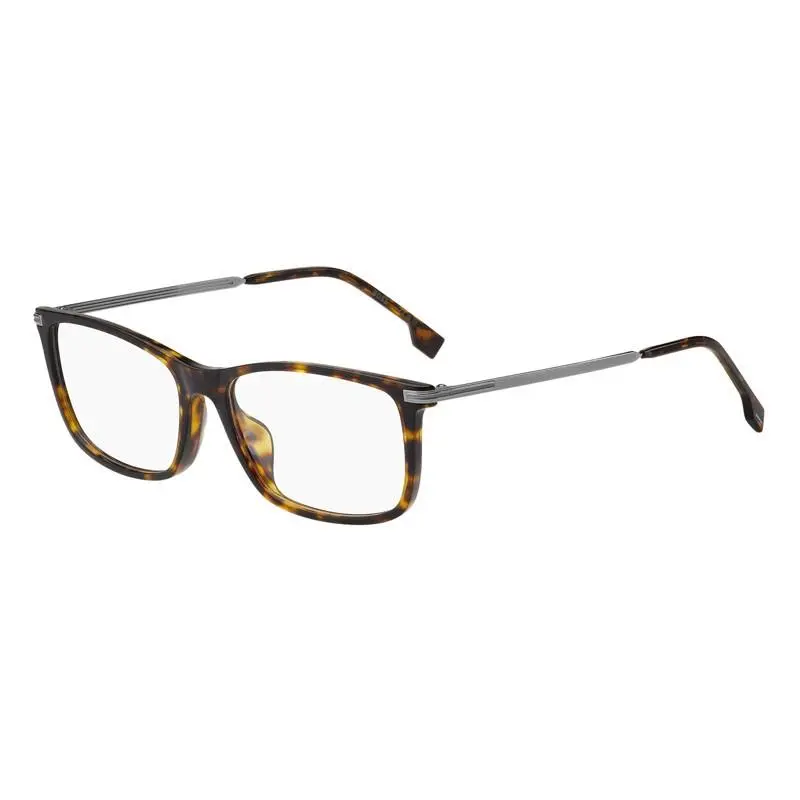 BOSS1614/F 04HU 00 Dark Havana 56mm Eyeglasses by Hugo Boss
