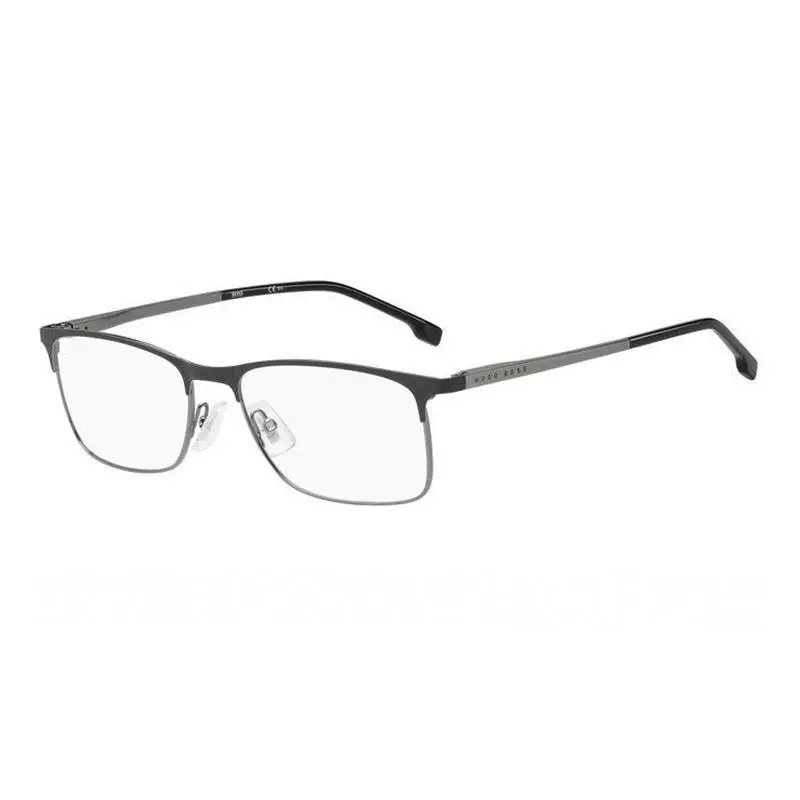 Hugo Boss Boss 1186 0RZZ 00 Matte Black/dark Ruthenium 56mm Eyeglasses - Frame: Matte Black/Dark Ruthenium, Lens: Clear Demo Lens, code: 0RZZ00