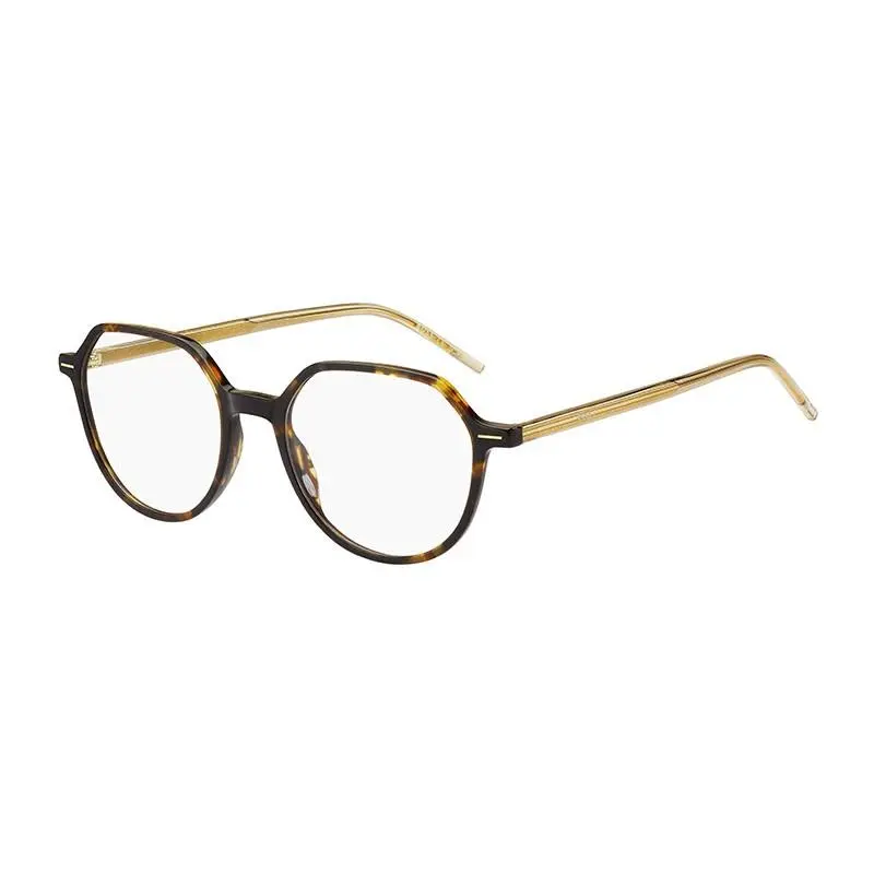 Boss 1586 0HJV 00 Havana/yellow 50mm Eyeglasses by Hugo Boss