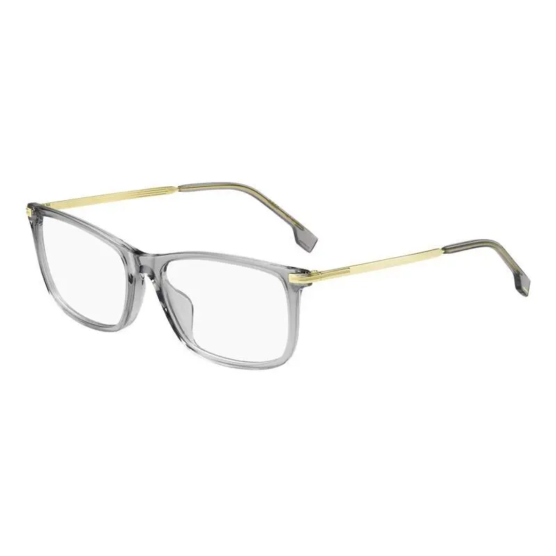 BOSS1614/F 0FT3 00 Transparent Dark Grey 56mm Eyeglasses by Hugo Boss