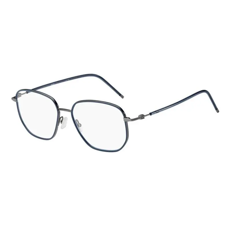 Hugo Boss Boss 1430 0AN7 00 Petrol Dark Ruthenium 53mm Eyeglasses - Frame: Petrol Dark Ruthenium, Lens: Clear Demo Lens, code: 0AN700