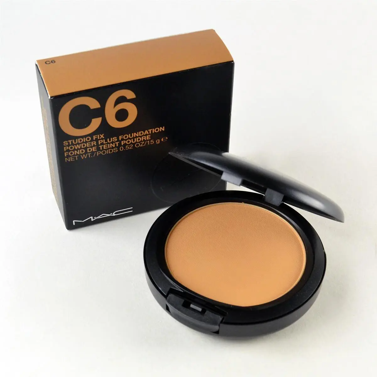 Mac Studio Fix Powder Plus Foundation C6 - Full Size 0.52 Oz. / 15 g