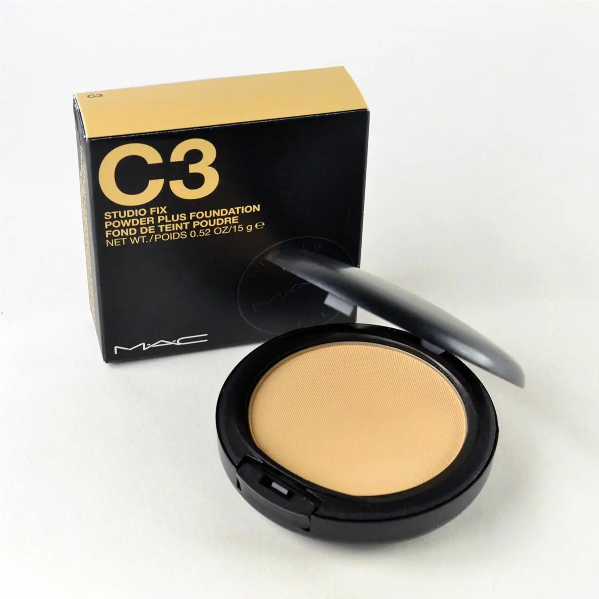 Mac Studio Fix Powder Plus Foundation C3 - Full Size 0.52 Oz. / 15 g