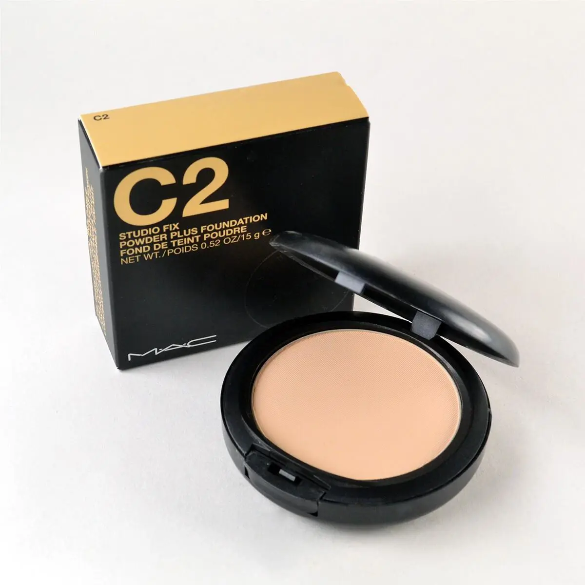 Mac Studio Fix Powder Plus Foundation C2 - Full Size 0.52 Oz. / 15 g