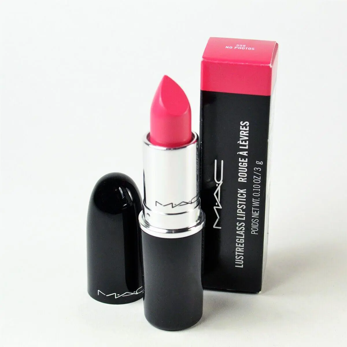 Mac Lustreglass Lipstick 559 NO Photos - Full Size 3 g / 0.10 Oz
