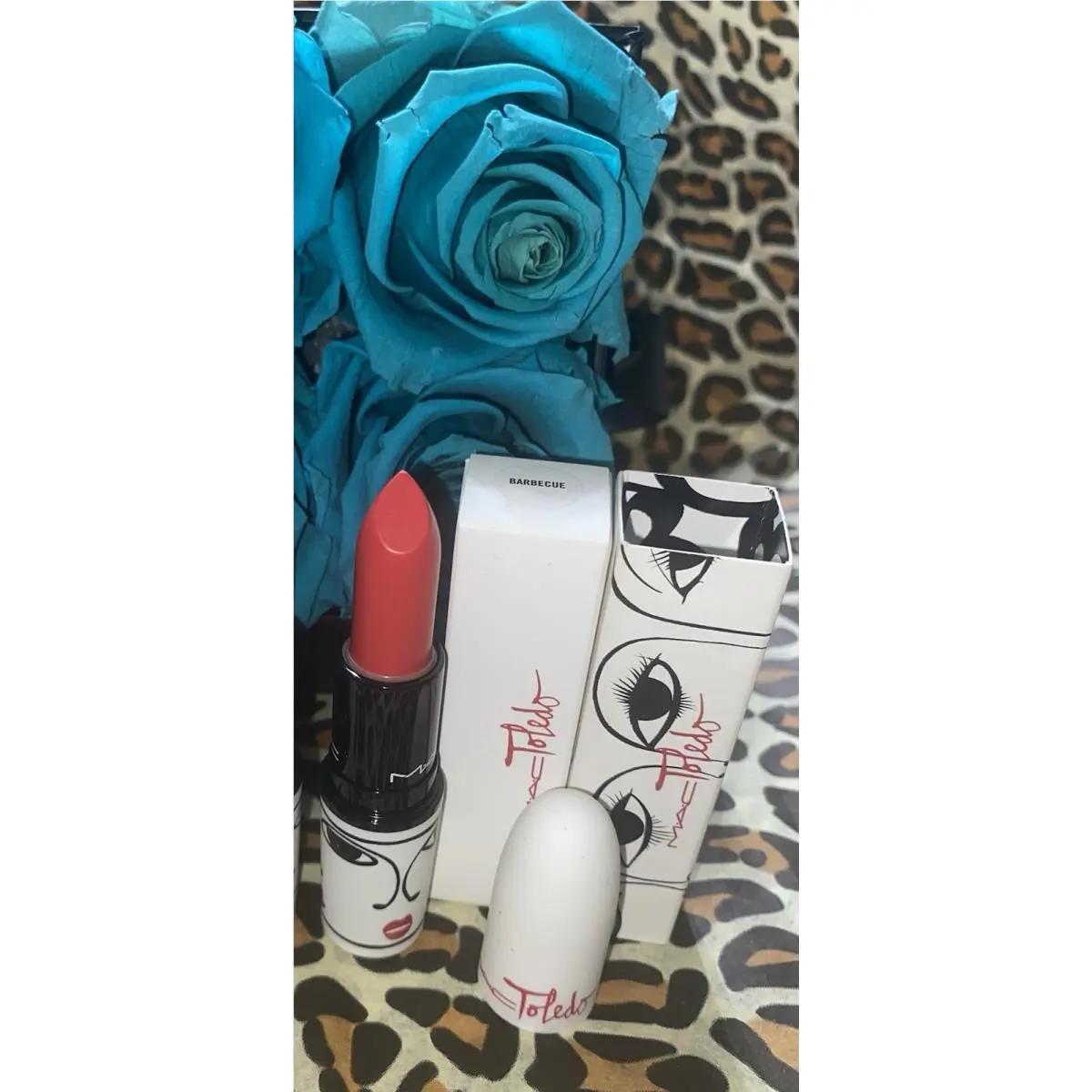 Mac Matte Lipstick Barbecue Limited Edition Toledo