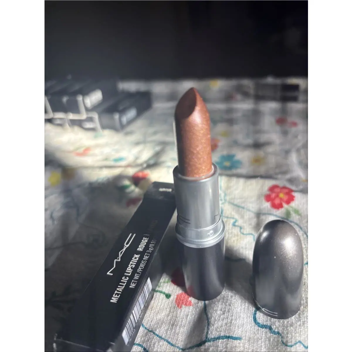 Imperfect Mac Metallic Lipstick Jupiter Full Size .10 Oz