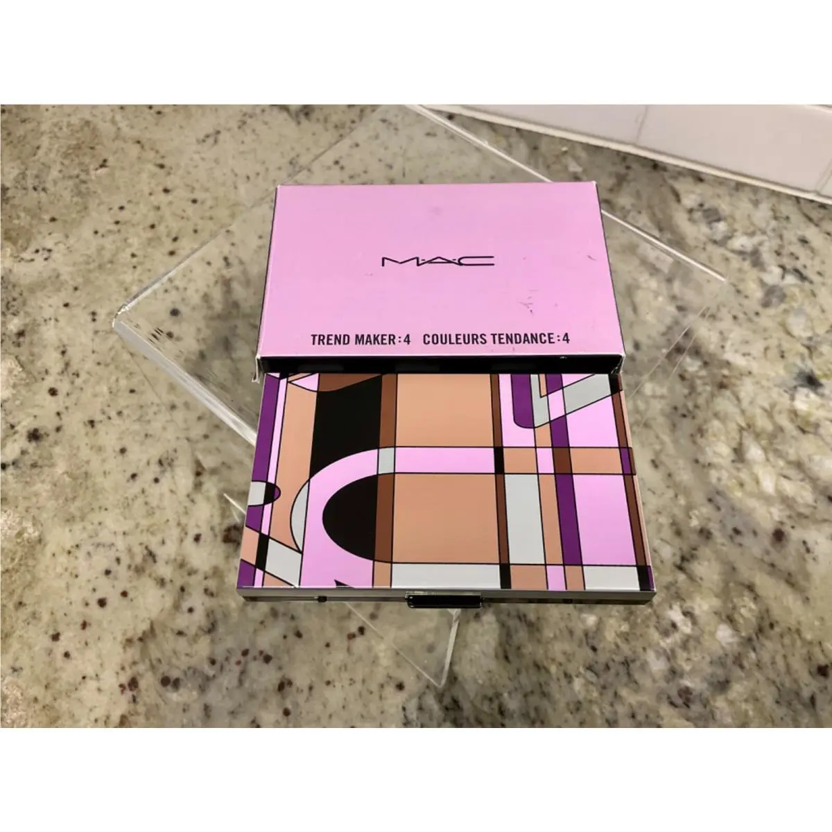Mac Trend Maker: 4 Face Palette Limited Edition Plumful Lip Shell Base Rare