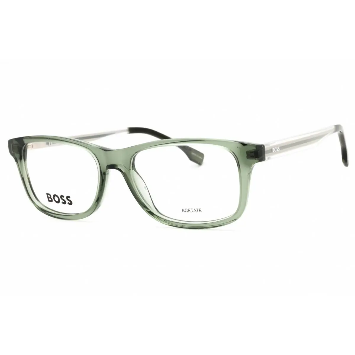 Hugo Boss 1547 B59 Eyeglasses Transparent Green Frame 51mm