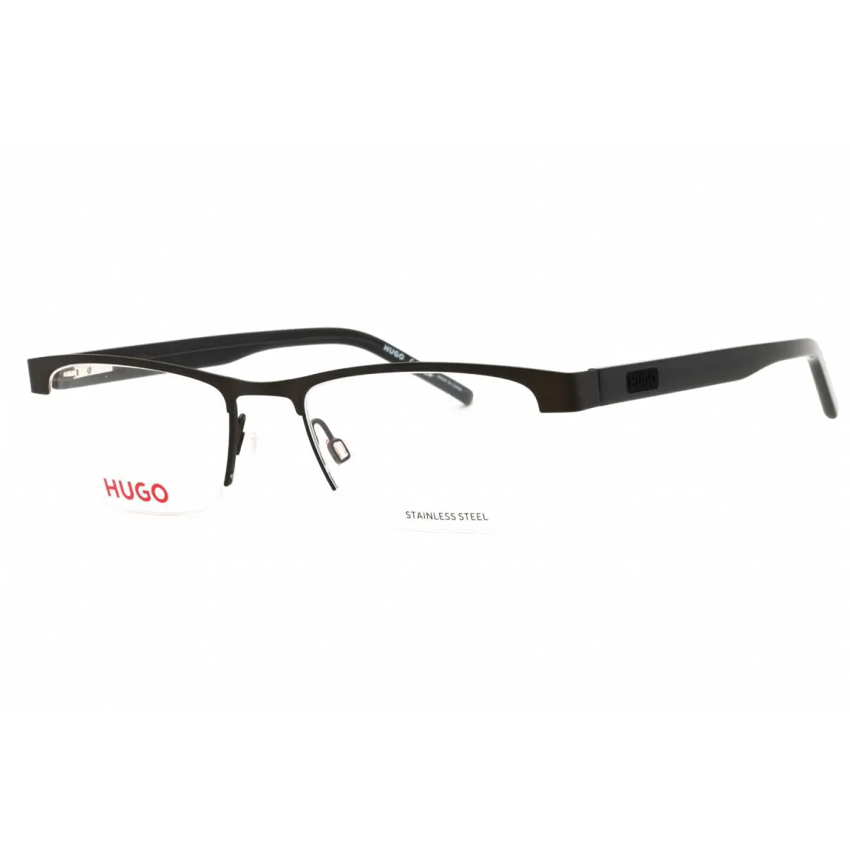 Hugo HG 1199 Svk Eyeglasses Matte Ruthenium Black Frame 53mm
