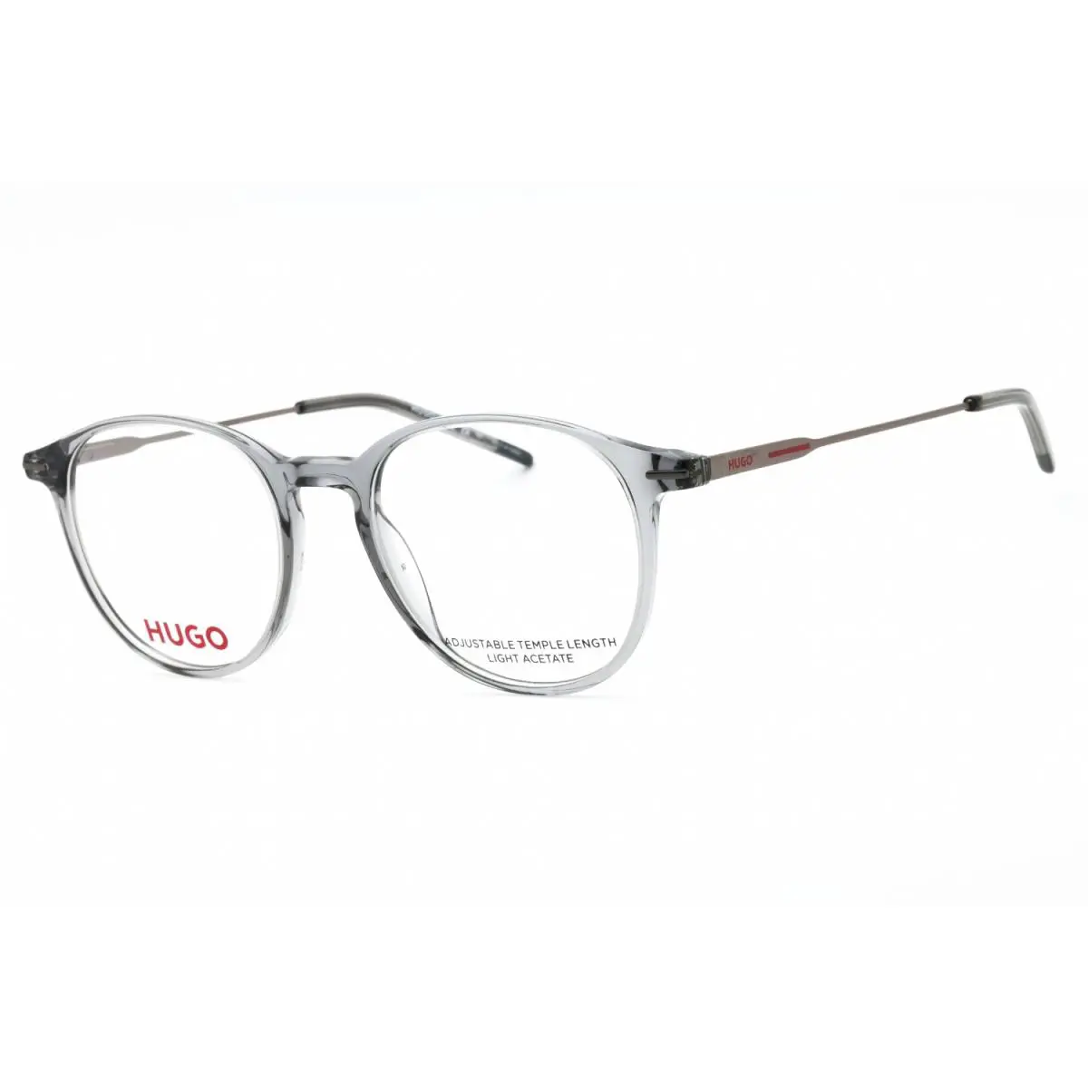 Hugo HG 1206 Hek Eyeglasses Grey Ruthenium Frame 50mm