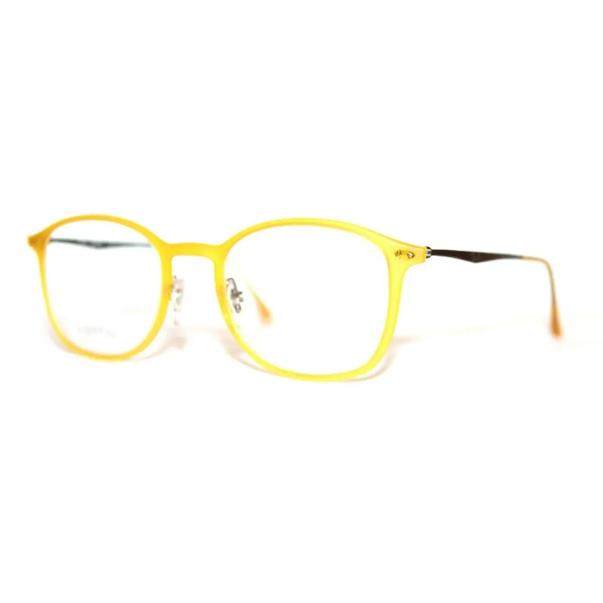 Ray Ban RB 7051 5519 Lightray Matte Yellow Eyeglasses 47-20-140 Italy by Ray-Ban