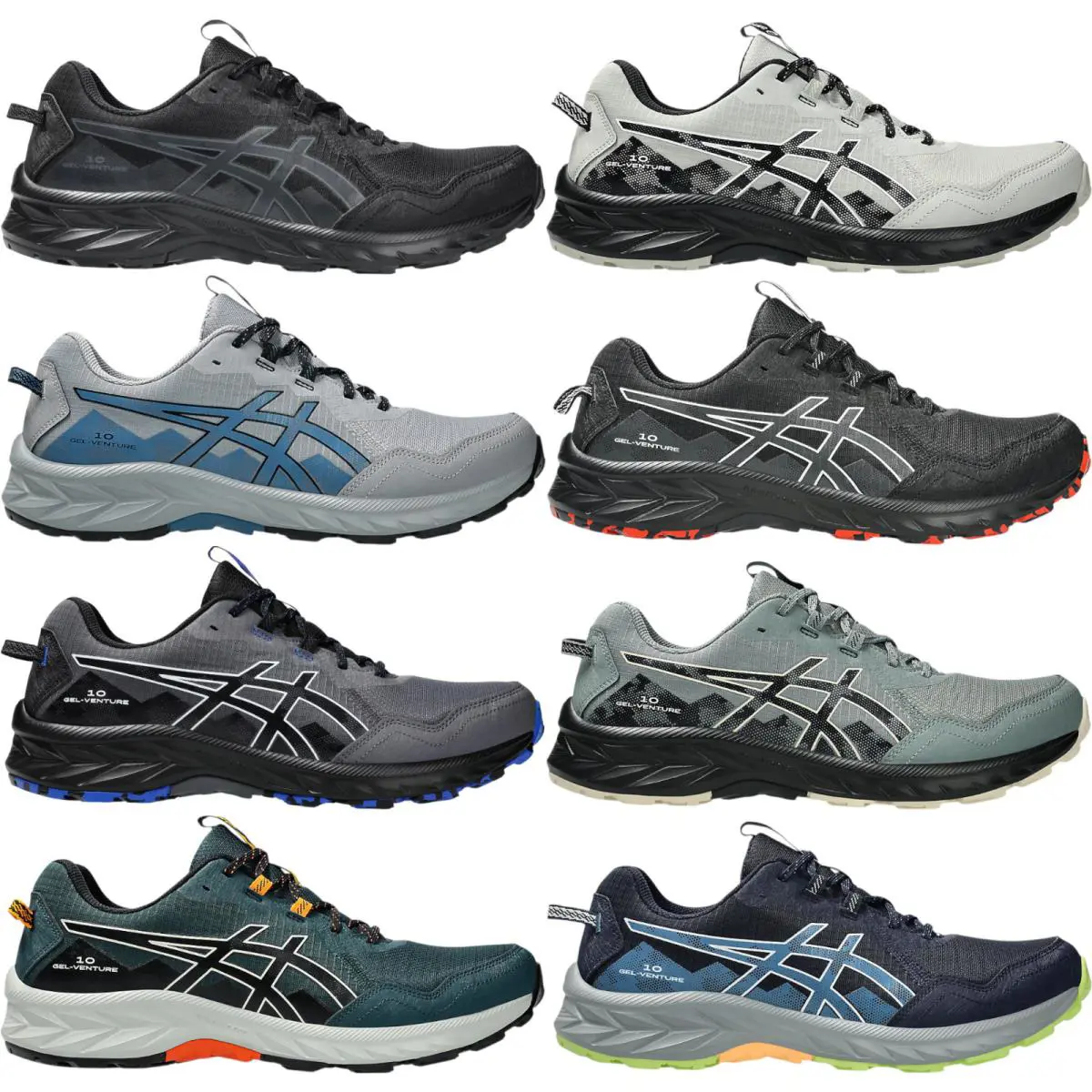 Asics shoes - Asics GEL-Venture 10 - Black/Graphite Grey 24