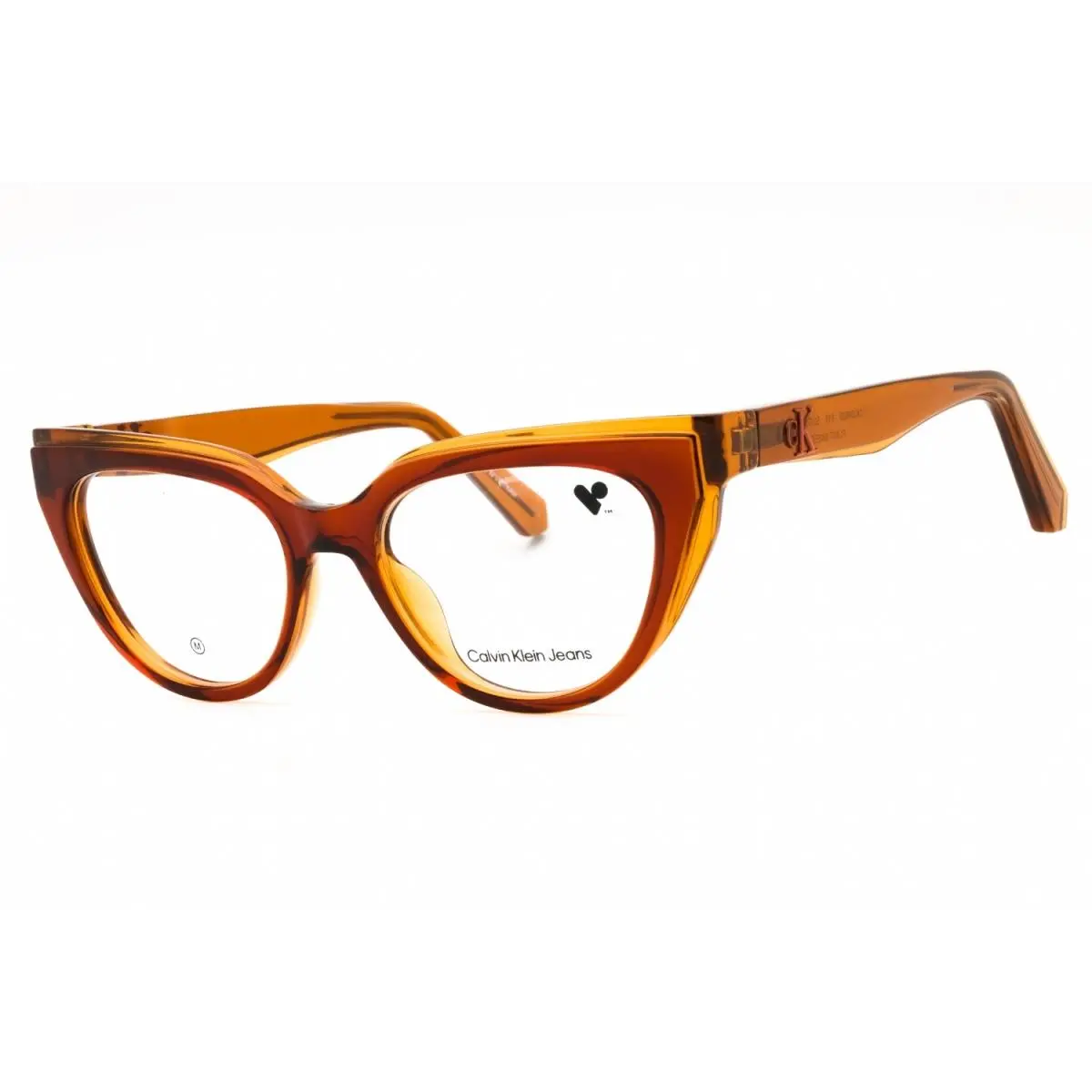 Calvin Klein Jeans CKJ24628-618 Eyeglasses 50mm - Frame: Brick Amber