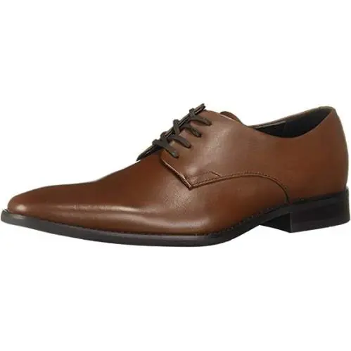 Calvin Klein Men`s Oxford Shoes Brown/tan Size11.5