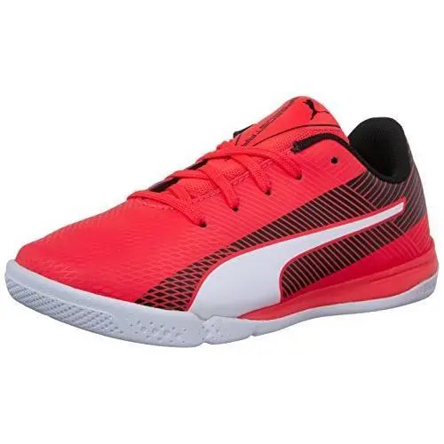 Puma Unisex Kids` Evospeed Star S Jr Soccer Shoe Red Blast/white/black Red Blas