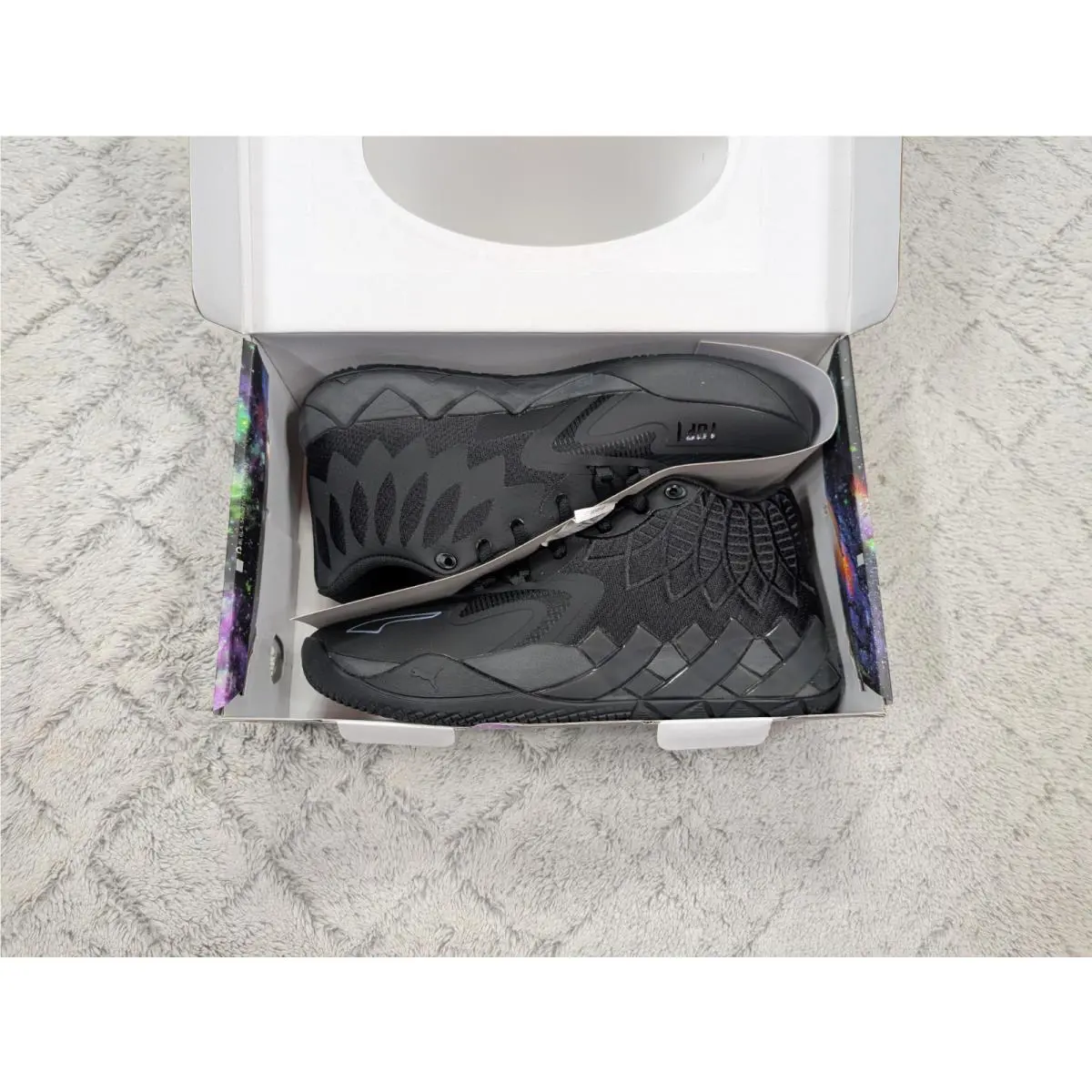 Puma shoes - PUMA LaMelo Ball MB.01 - LaMelo Ball - 376678-02 - Black 1