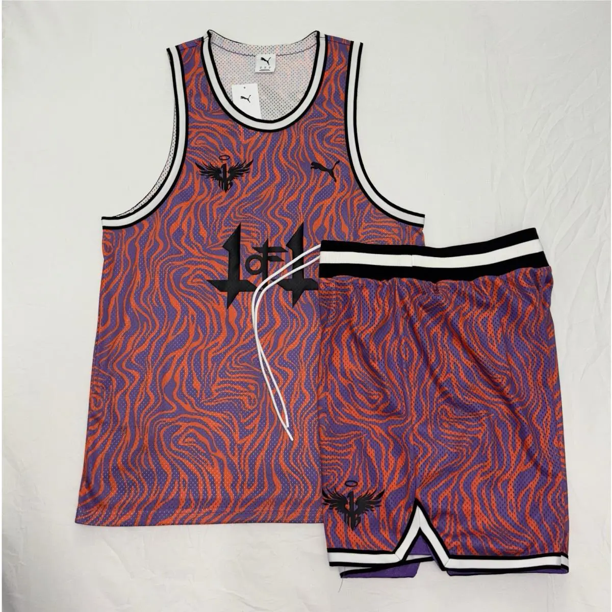 Puma Melo X Neymar 2pc Basketball Shorts Set Size Medium