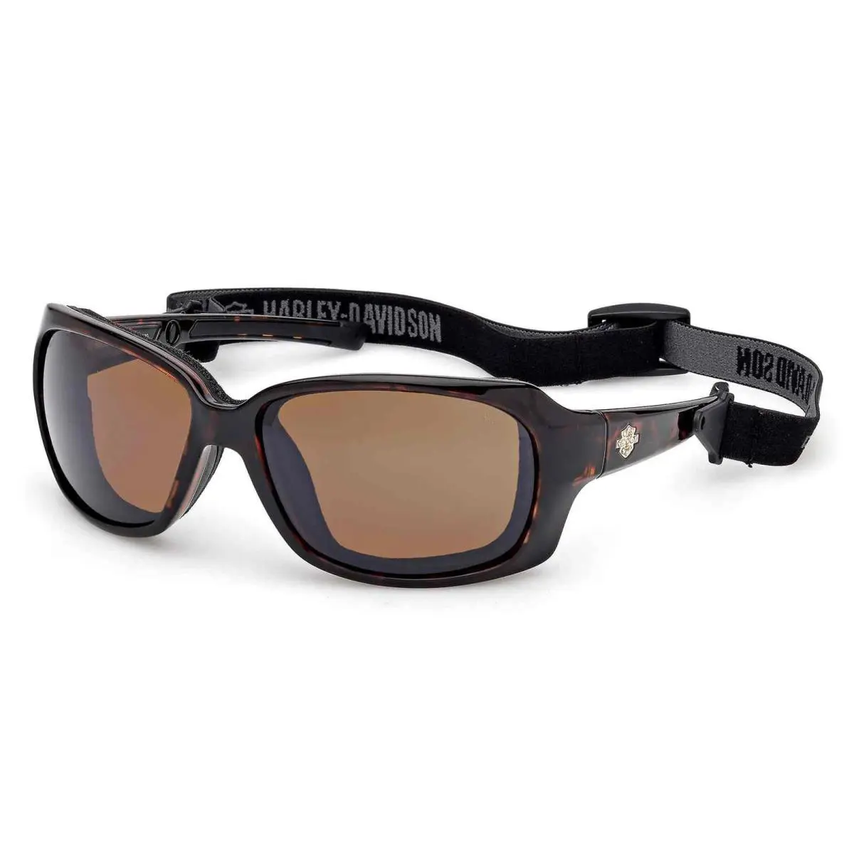 Harley-davidson Women`s Fire Bird Sunglasses w/ Headstrap Shiny Tortoise