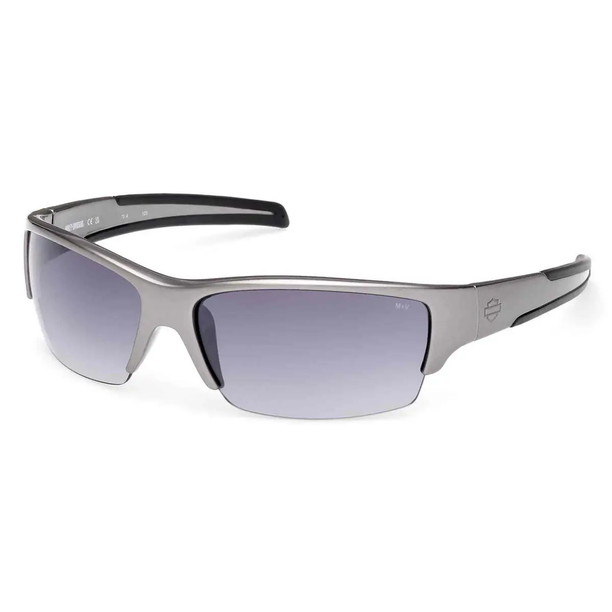 Harley-davidson Men`s B S Blaze Sunglasses Pearlized Gray Frames/smoke Lens