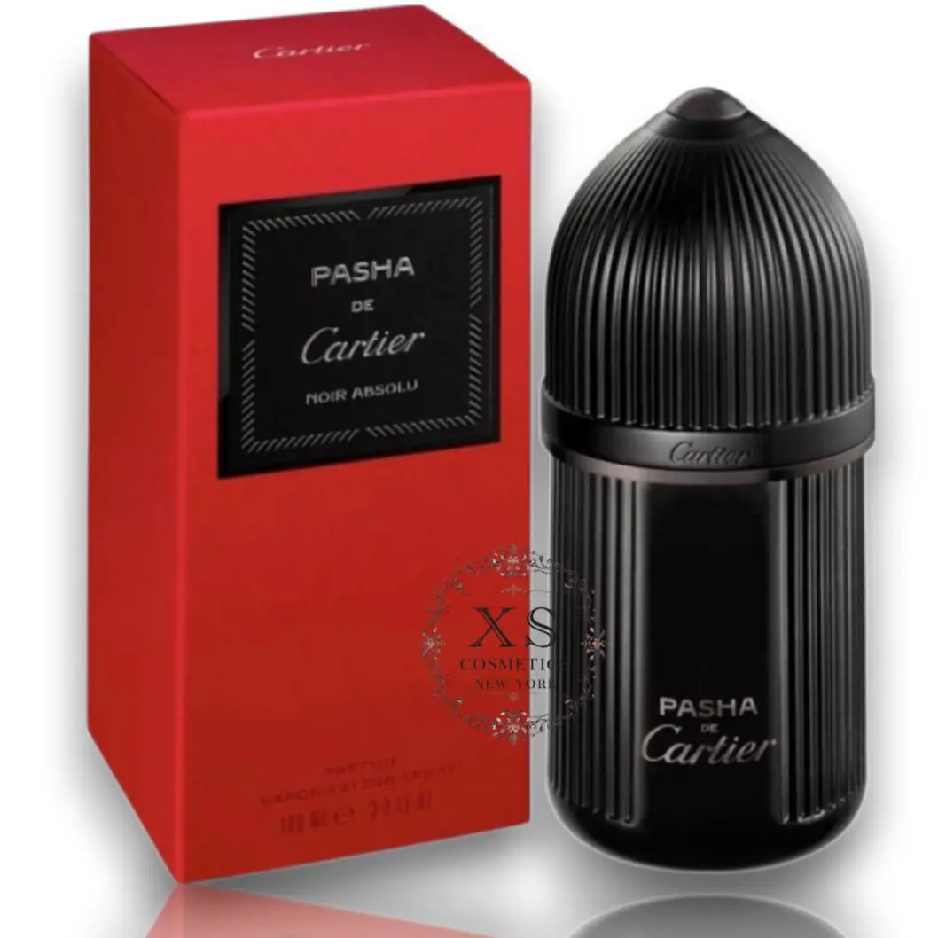 Cartier Pasha de Cartier Noir Absolu 3.3oz Parfum For Men Box