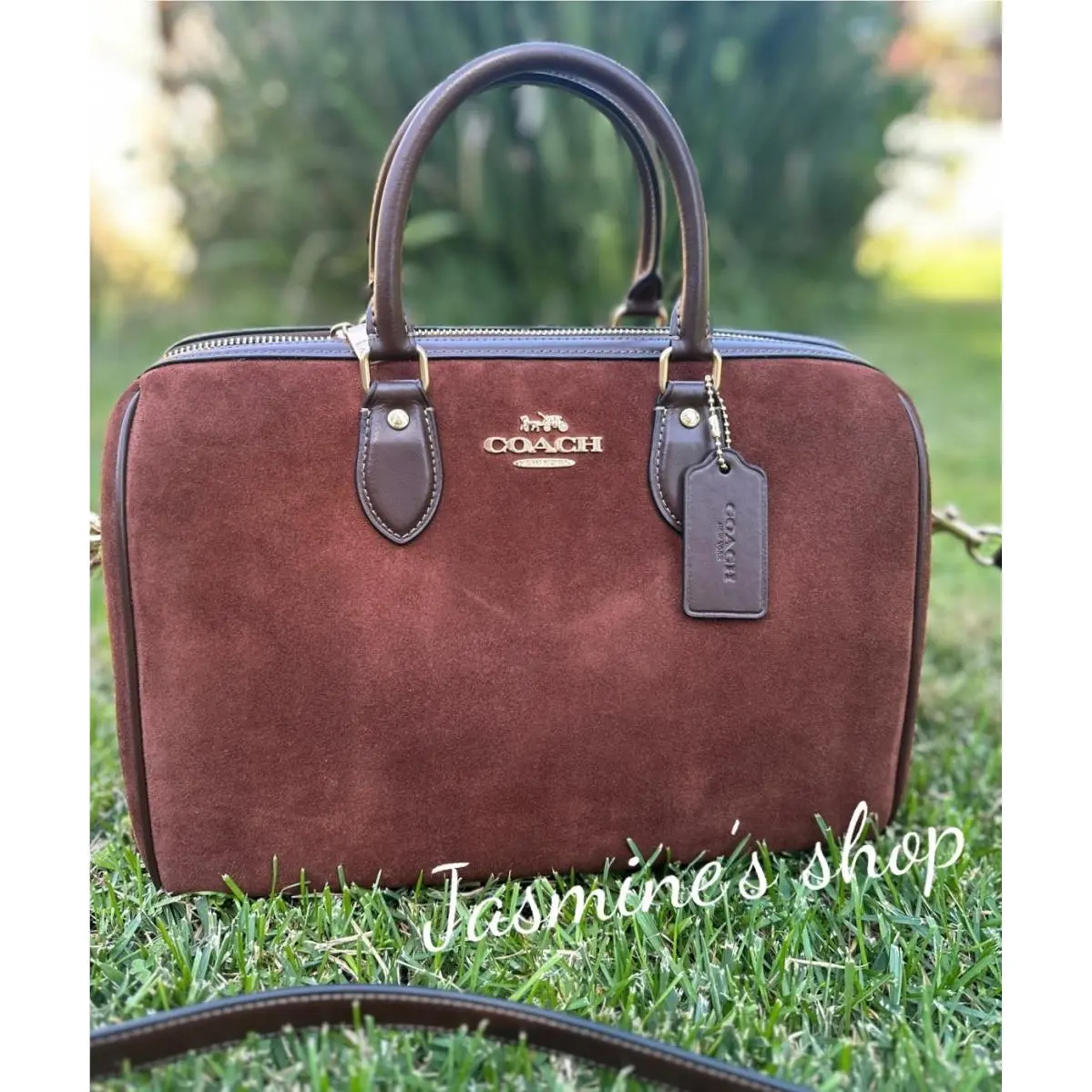 Rowan Large Satchel Bag In Signature Canvas CEA19/CAL83/CDY75/CCC79 by Coach