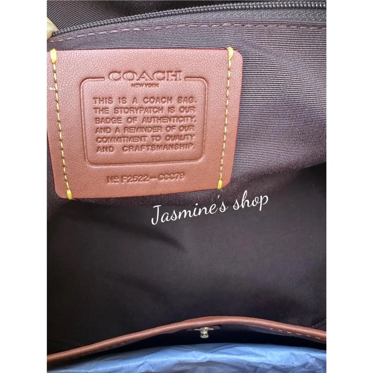 Coach  bag  Rowan - Exterior: Multicolor 19
