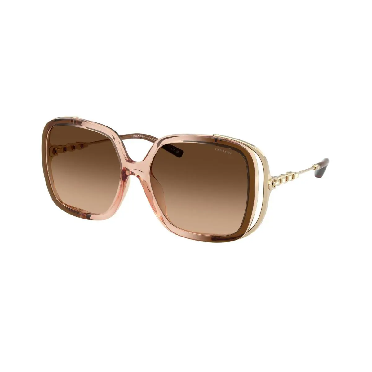 Coach 8423U Cad80 Sunglasses 576974 Brown