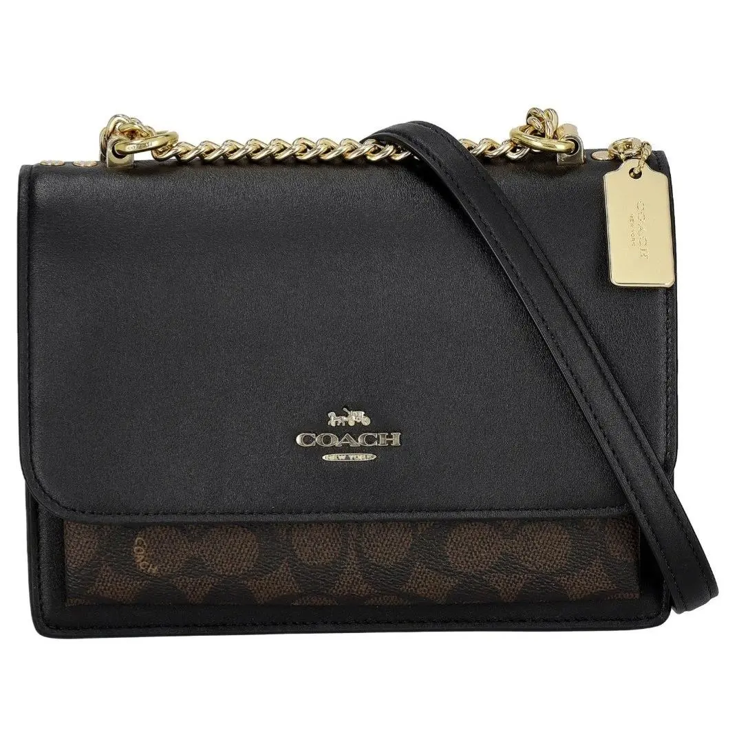 Coach Women’s Shoulder Bag Crossbody CV978 Sig Klare XB Im/walnut/black 398