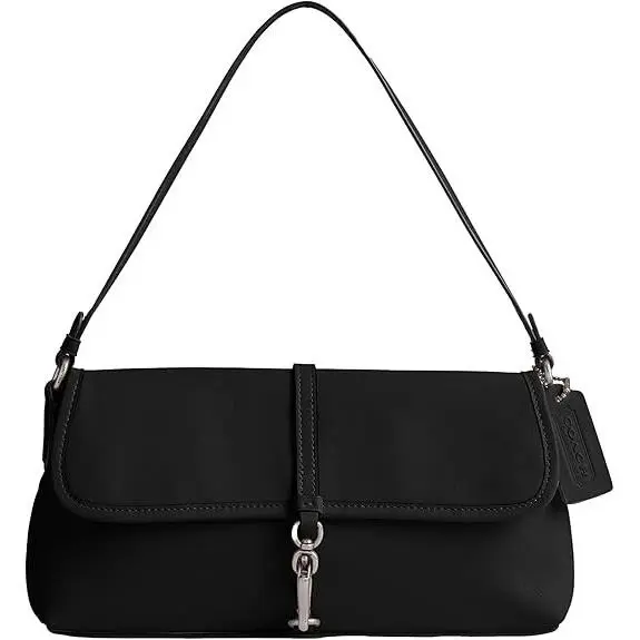 Women`s Glovetanned Hamptons Shoulder Bag Black by Coach