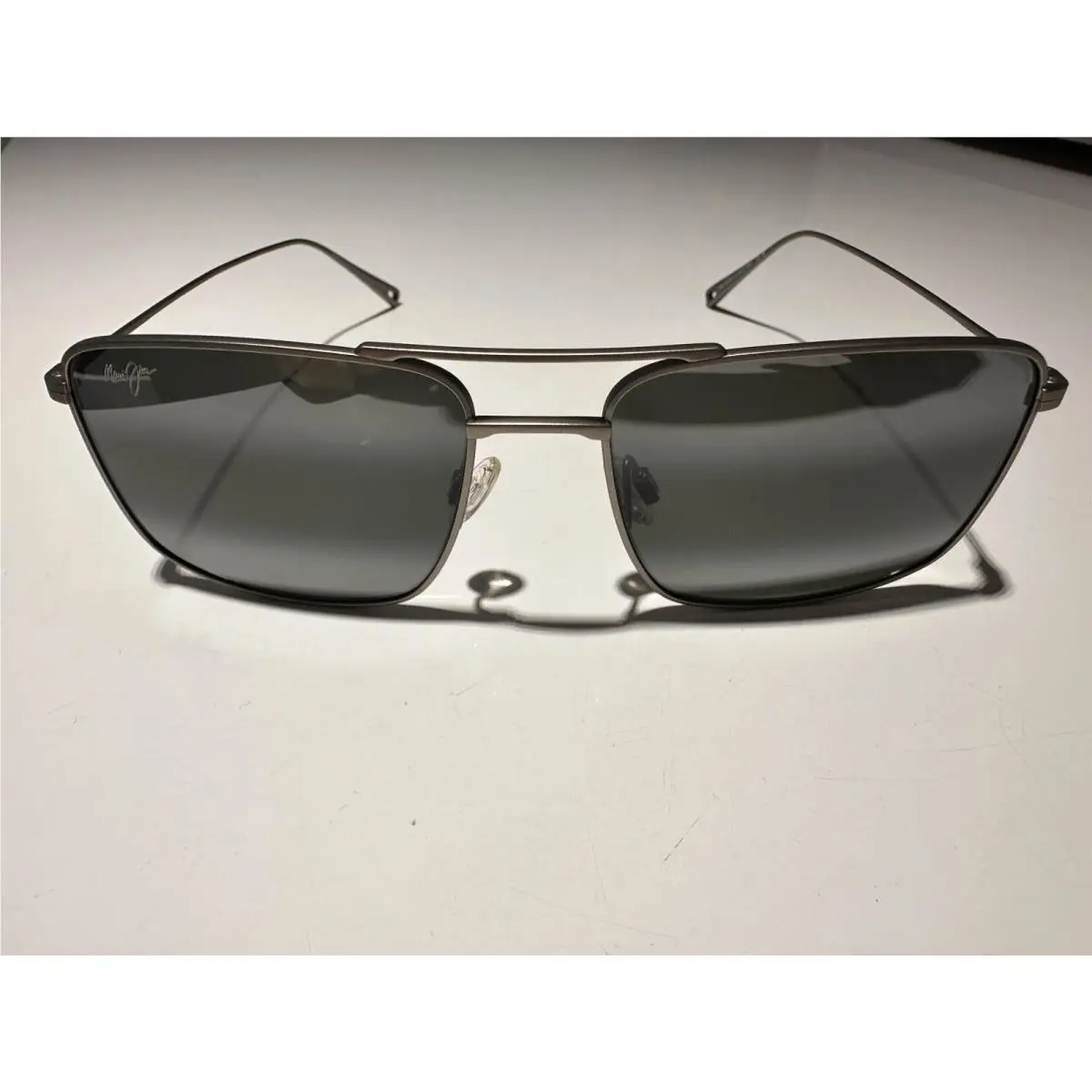 Maui Jim Sunglasses MJ0886S 001 Grey Aeko Matte Titanium Size 56MM