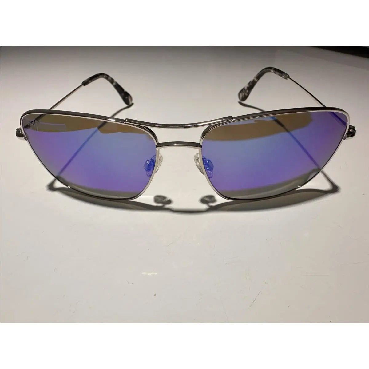 Maui Jim Sunglasses Wiki Wiki Blue Hawaii Silver MJ0246S