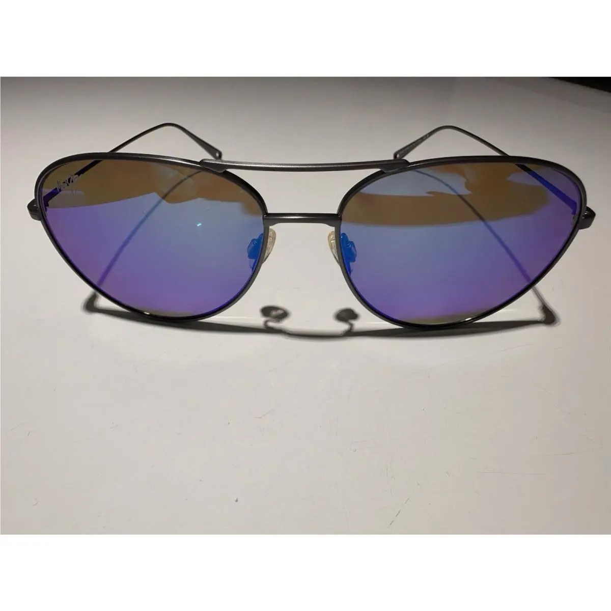 Maui Jim Sunglasses Walaka MJ0885S 001 Size 58-16-140 Blue Hawaii