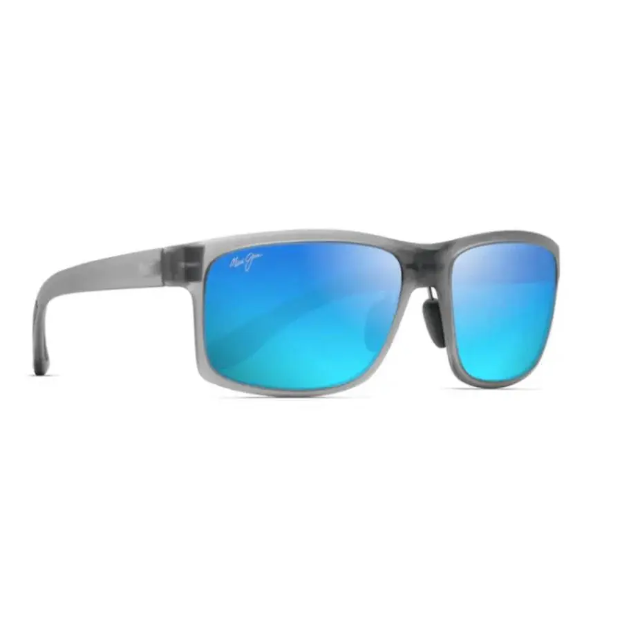 Pokowai Arch Translucent Grey Nylon Unisex Sunglasses B439-11M by Maui Jim