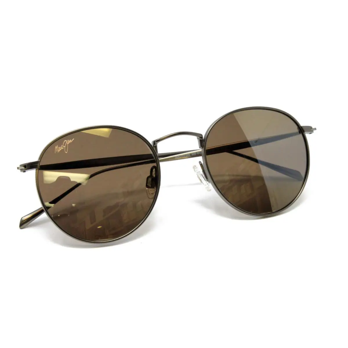 Maui Jim Nautilus H544N-20C Bronze 50mm Unisex Sunglasses Titanium
