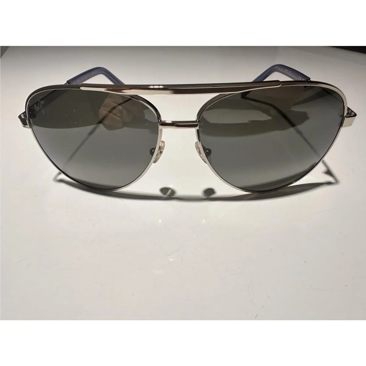 Seacliff Unisex Sunglasses - Silver Frame with Polarized by Maui Jim