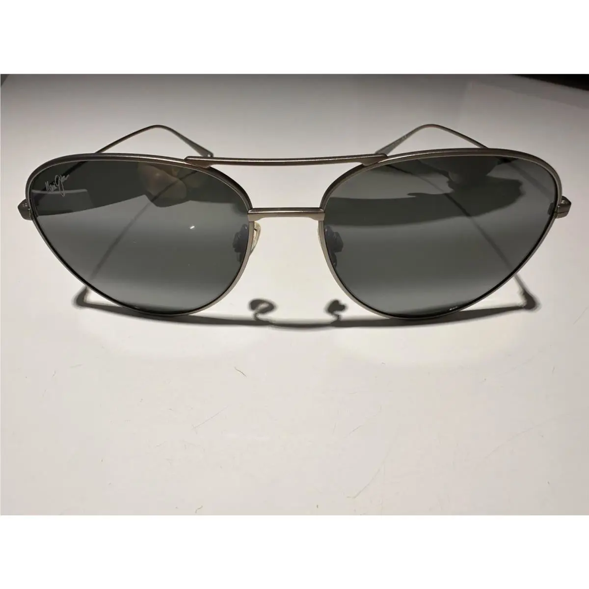 Maui Jim Sunglasses Walaka Grey Matte Titanium MJ0885S 002 Size 58MM