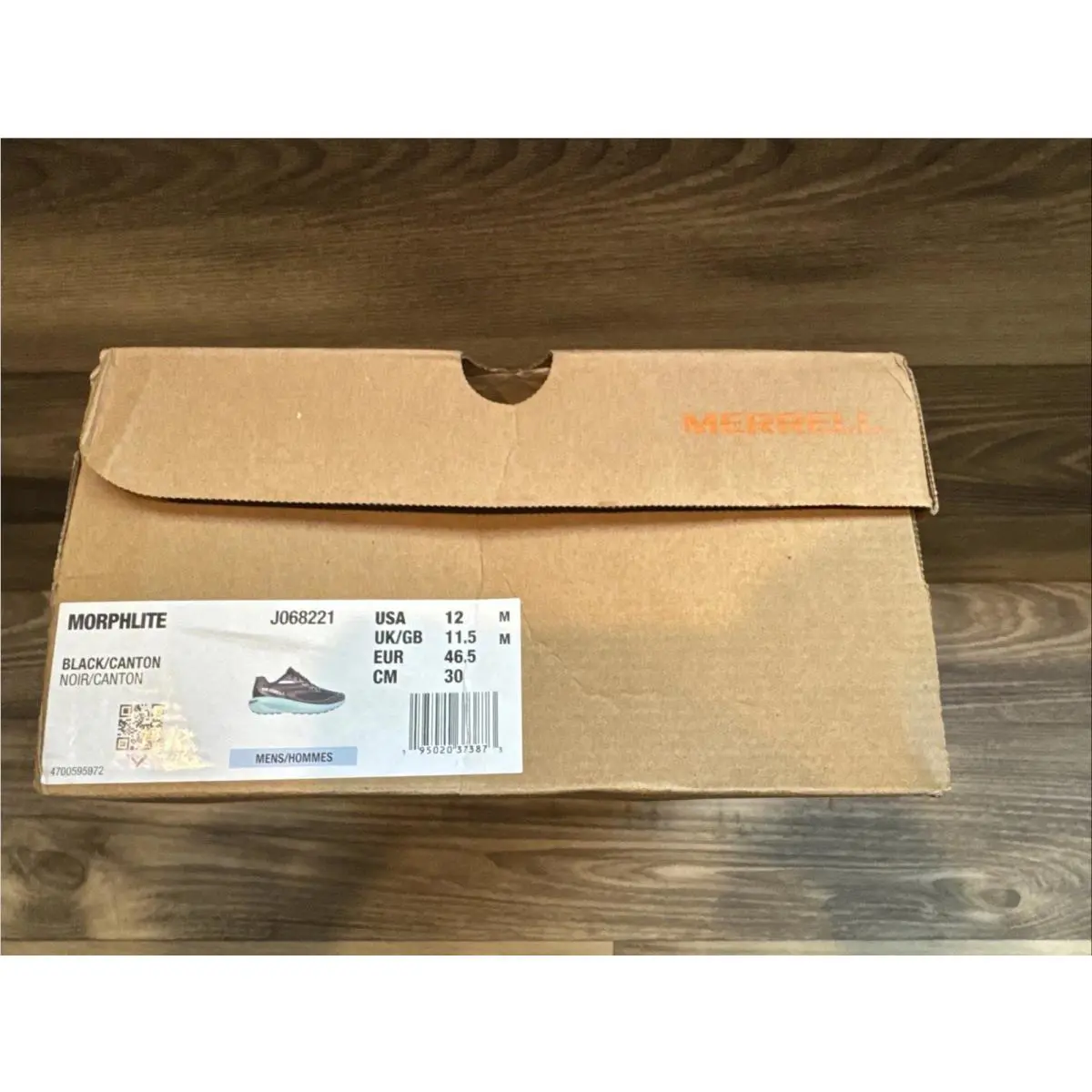 Merrell shoes - J068221 - J068221 - Black/Canton (UPC: 0195020373873) 12