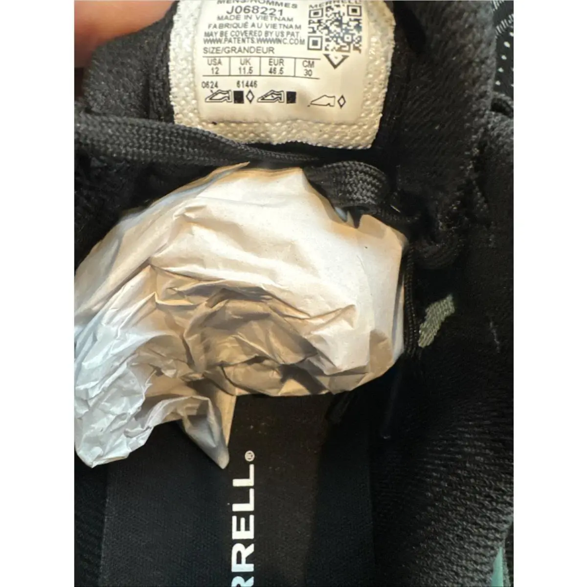 Merrell shoes - J068221 - J068221 - Black/Canton (UPC: 0195020373873) 7