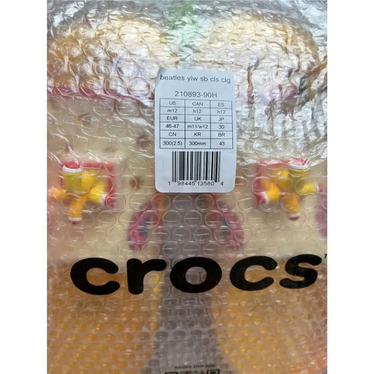 Crocs shoes - Classic Clog - Classic Clog - 210893-90H - YELLOW SUBMARIE, Manufacturer: 210893-90H 18