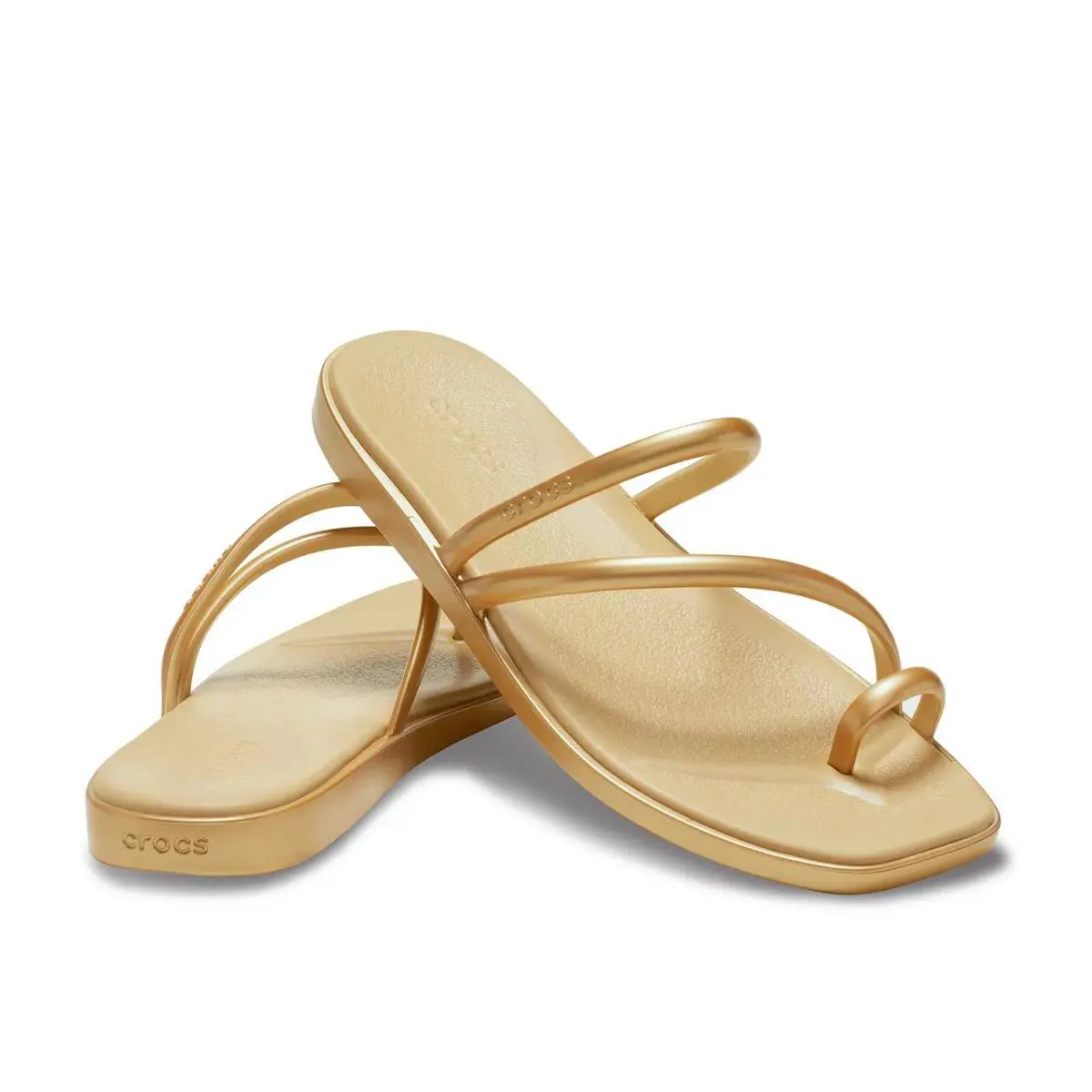 Crocs shoes - Gold Metallic 5