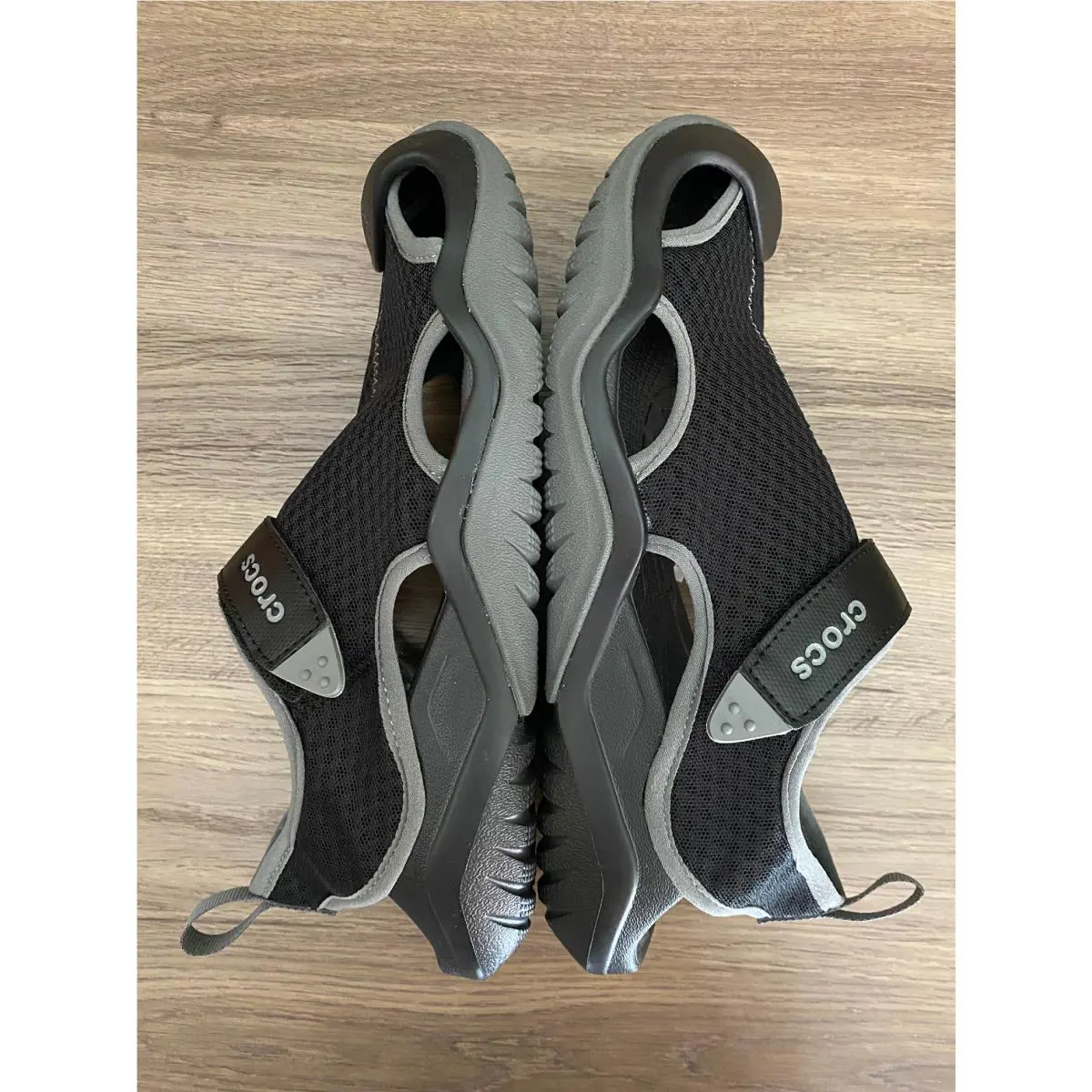 Crocs shoes - Crocs Swiftwater Mesh Deck - Swiftwater Mesh Deck - 205289-001 - Black (UPC: 191448223189) 3