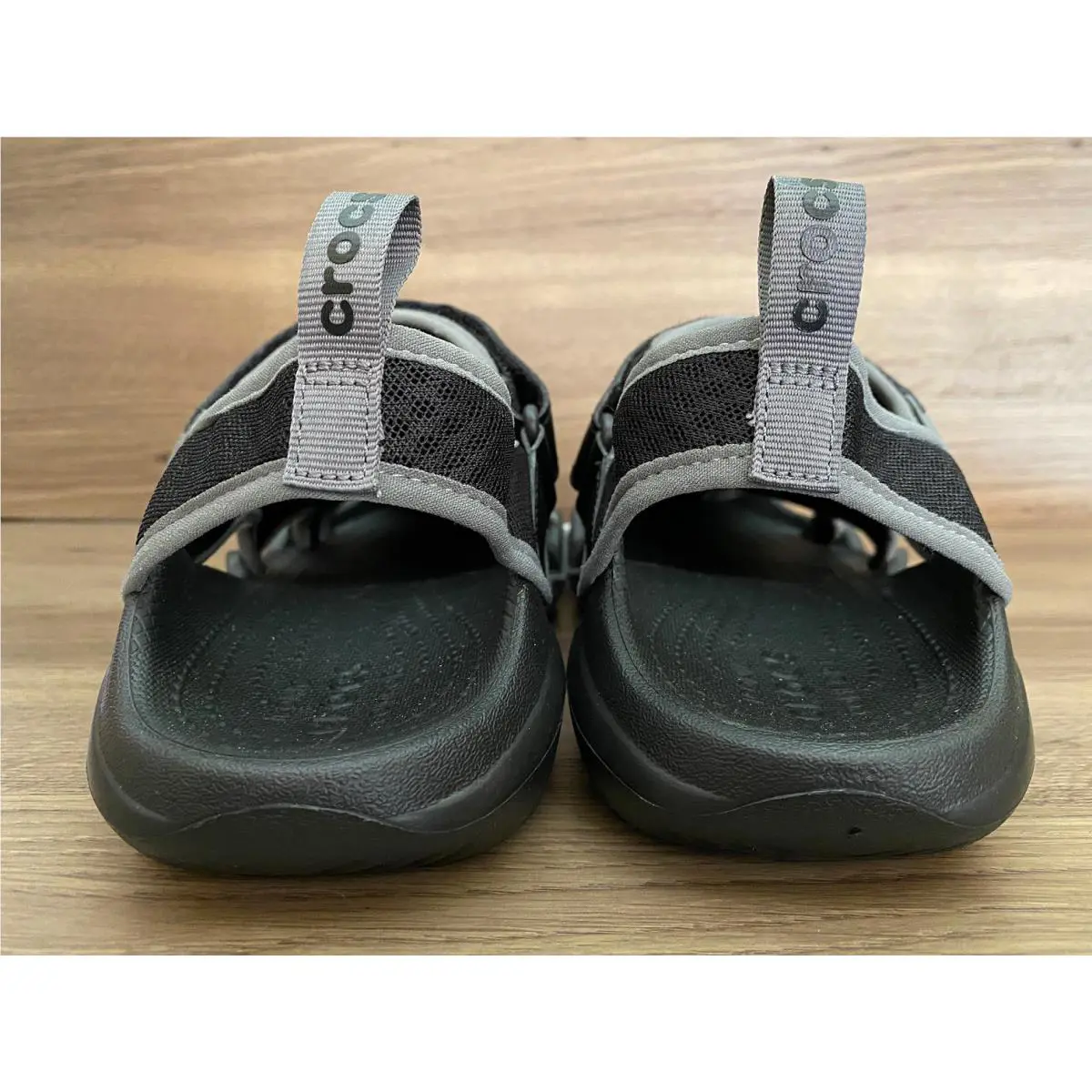 Crocs shoes - Crocs Swiftwater Mesh Deck - Swiftwater Mesh Deck - 205289-001 - Black (UPC: 191448223189) 4