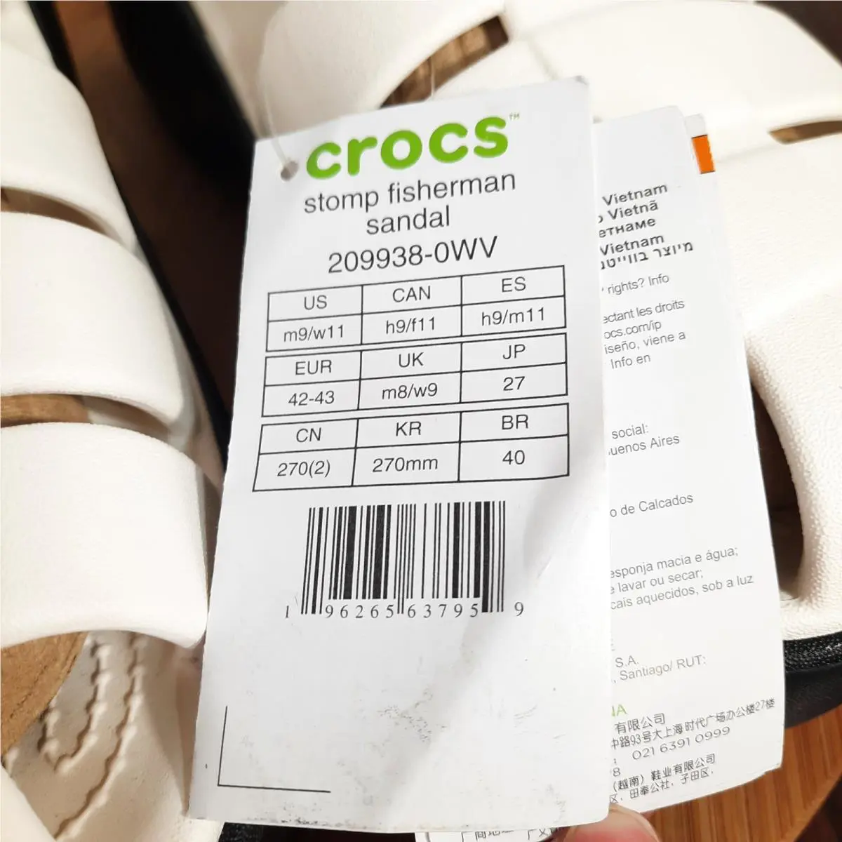 Crocs shoes - Stomp Fisherman Sandal - Stomp Fisherman Sandal - 209938 - Multicolor 1