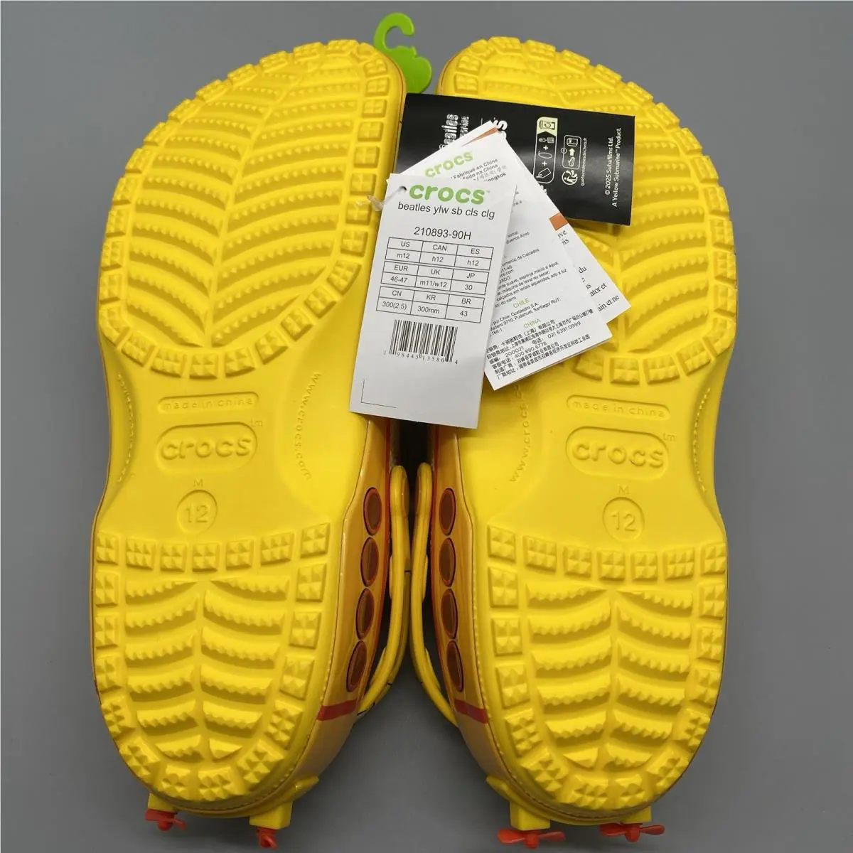 Crocs shoes - Crocs 210893-90H - Yellow 9