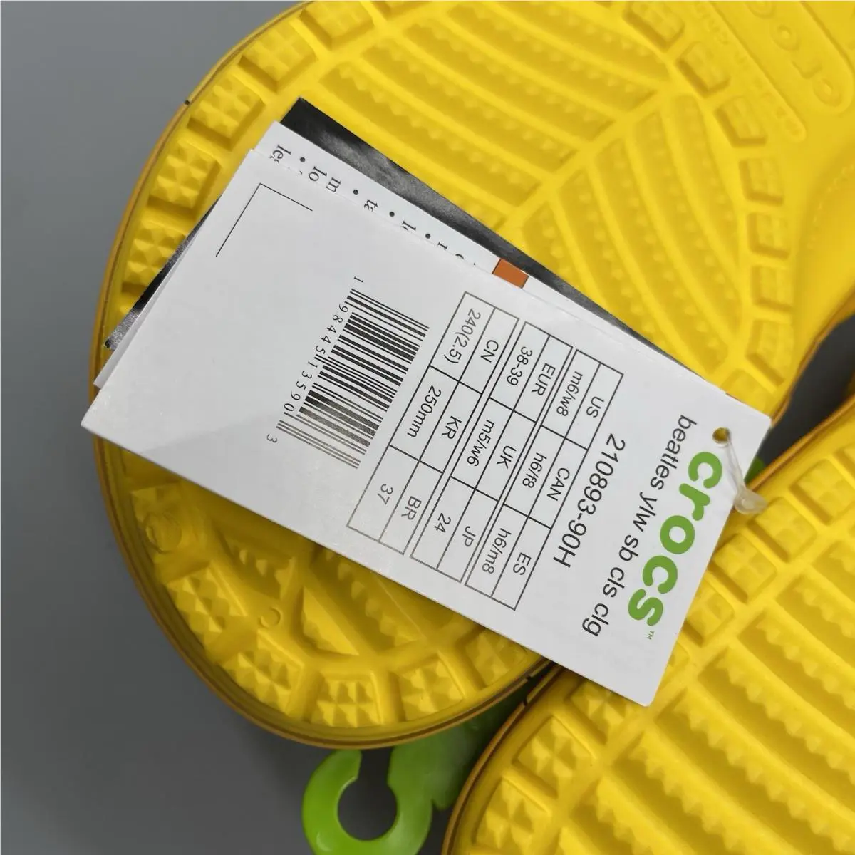 Crocs shoes - Crocs 210893-90H - Yellow 10