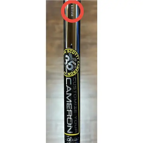 Scotty Cameron  - Phantom X 12 - Xtreme Dark Finish - DLC - Black, Lie Angle: Black 5